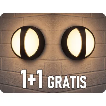 Osvětlení LED nástěnné svítidlo SZAFIR 4W, 270lm, vertikální vzor, 1+1 zdarma! [OR-OP-6020LPMP3]