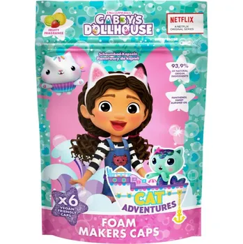 Koupelová kosmetika Gabby's Dollhouse Foam Makers pěna do koupele pro děti 3y+ 6x16 g