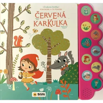Leporelo Poslouchej a čti pohádku: Červená Karkulka - Nakladatelství SUN (2025)