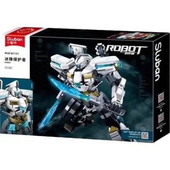 Stavebnice Sluban Konstruktor Sluban Robot M38-B1151, plast