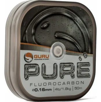 Guru Pure Fluorocarbon 0,16mm 4lb 50m