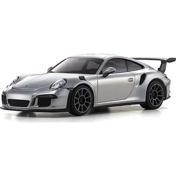 RC model auta Kyosho Mini-Z MR04 RWD Porsche 911 GT3 RS Silver (N-RM/KT531P) - expresní doprava