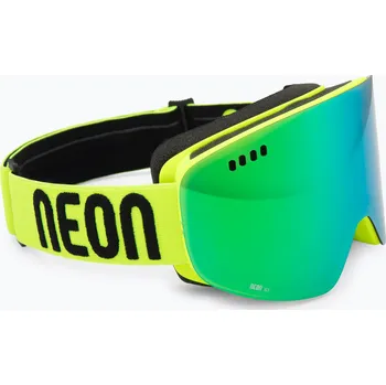 Sjezdové lyžování Lyžařské brýle Neon Light yellow/mirror green