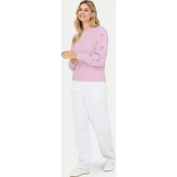 Dámská mikina ONLY Mikina Femme 15315687 Růžová Regular Fit XS