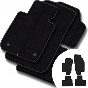 autokoberec Velurové autokoberce Motos 4 ks