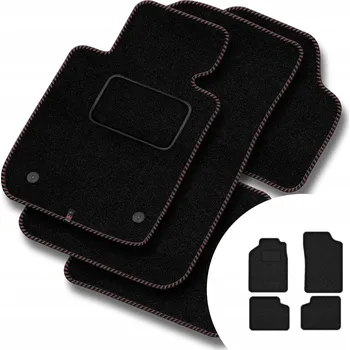 autokoberec Velurové autokoberce Motos 4 ks