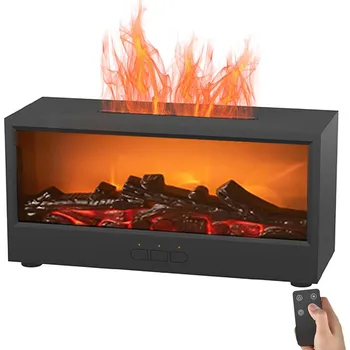 Zvlhčovač vzduchu Aromatický DIFUZÉR vůně Flame ZVLHČOVAČ VZDUCHU AROMATERAPIE