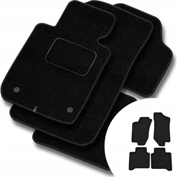 autokoberec Velurové autokoberce Motos 4 ks