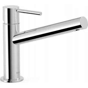 Vodovodní baterie Stojánková umyvadlová baterie Tres Max-Tres stříbrná