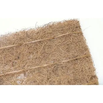 Geotextilie Kokosová mulčovací rohož s&nbsp;PP síťovinou – Geomat K-P 350&nbsp;g/m² 2×50 m [100 m²] – cena za m²