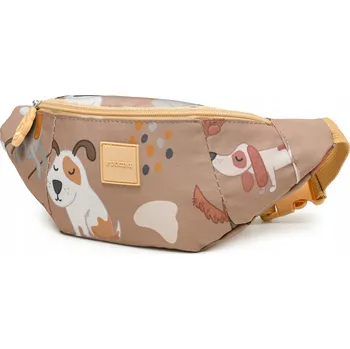 Ledvinka Dětská ledvinka / kapsička na opasek hnědá PUCCINI PKND-2B