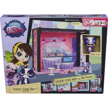 Figurka LITTLEST PET SHOP CUKRÁRNA BAR S DOBROTAMI