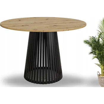 Jídelní stůl Stůl kulatý Heydoo 90 x 90 x 76 cm dub artisan