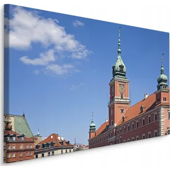 Obraz Obraz canvas Varšava město budovy slunce 40x30