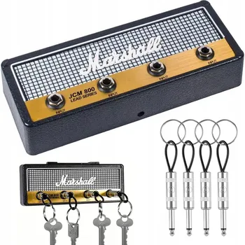 Věšák STYLOVÝ DRŽÁK VĚŠÁK NA KLÍČE 4 HÁČKY NA ZEĎ DESIGN REPRODUKTOR DÁREK