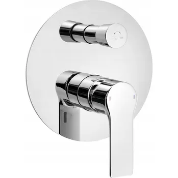 Vodovodní baterie Sprchová baterie Sapho PAX stříbrná