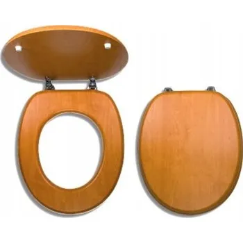 WC sedátko WC sedátko NOVASERVIS hnědé MDF