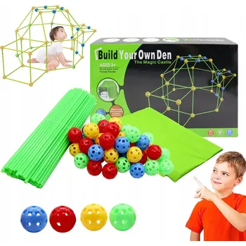 ostatní stavebnice TRUBIČKY STAVEBNICE STAN SADA NA ZÁKLADNU STANU 128 DÍLŮ XL