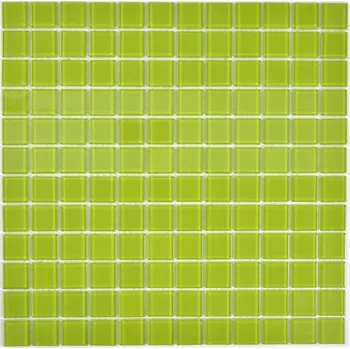Skleněná mozaika WzorcowniaStudio 30 x 30 cm, odstíny zelené