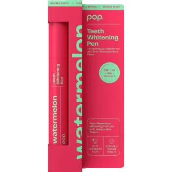 Dentální hygiena Pop Teeth Whitening Pen Watermelon, bělicí pero melounové, 4 ml