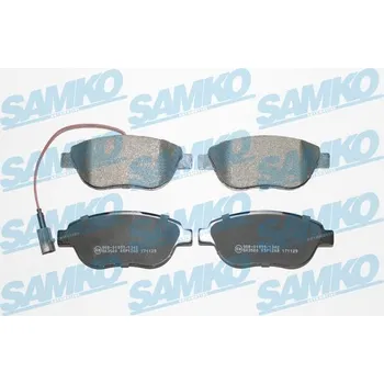 Brzdová destička Sada brzdových destiček, kotoučová brzda SAMKO 5SP1268