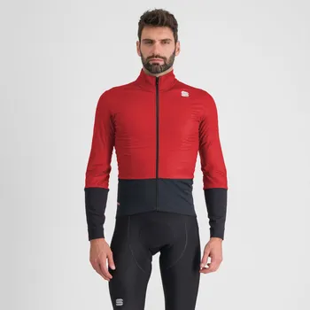 Cyklistická bunda SPORTFUL Cyklistická větruodolná bunda - TOTAL COMFORT - červená/černá L