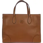 Kožená kabelka Bric`s Volterra Opera bag S Tobacco