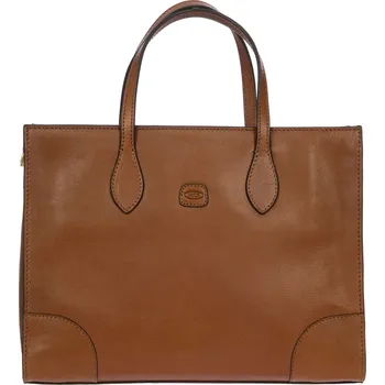 Kabelka Kožená kabelka Bric`s Volterra Opera bag S Tobacco