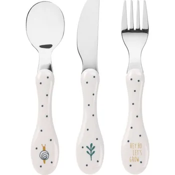 Dětský batoh LÄSSIG Cutlery 3pcs Garden Explorer (Německá značka LÄSSIG je lídrem v prodeji doplňků pro maminky a děti v západní Evropě. Jejich výrobky se vyznačují velmi vysokou úrovní zpracování a také praktičností, díky které si výrobky této značky oblíbili zákazní
