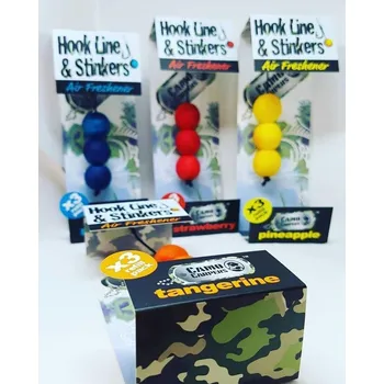Camo Carpers Náhradní náplň Hook Line & Stinkers 3ks Tangerine