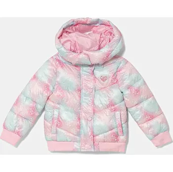 Dívčí oblečení Dětská bunda Guess K5YL02.WEGY0.9BYA růžová 30X, vel. 113-118