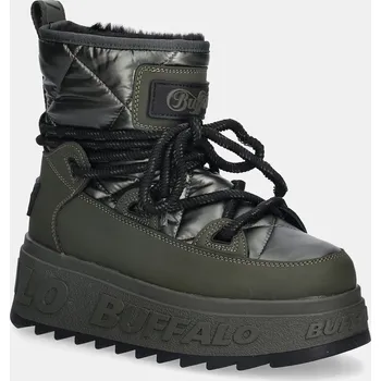Dívčí sněhule Sněhule Buffalo Eliza Snow Boot 1270144 zelená 91X, EUR 41