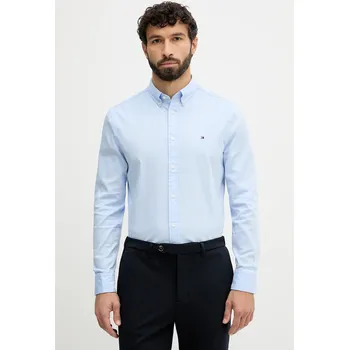 Pánské oblečení Košile Tommy Hilfiger MW0MW40458 modrá 05X, vel. S