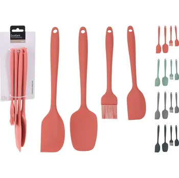 Kuchyňské náčiní Kuchyňské náčiní sada 4 ks růžová KO-404002790ruzo - mix variant či barev