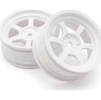 RC náhradní díl Kyosho 1:10 Fazer FZD2 Rays TE37V Wheel Offset 5mm (2) White - expresní doprava