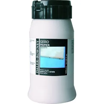 Speciální výtvarná barva Daler Rowney Acrylic Gesso Primer White 500 ml 1 ks