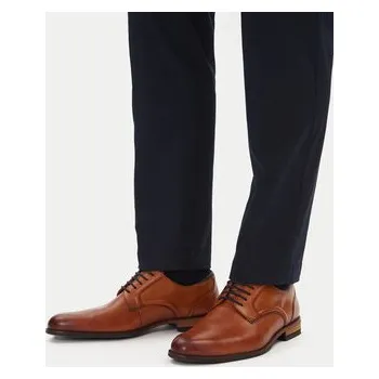 Pánská obuv Polobotky Clarks Craftarlo Lace 26177697 Hnědá 43