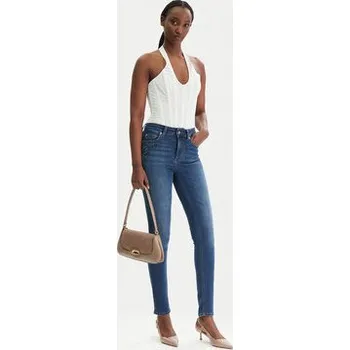 Pánská móda Liu Jo Jeansy UA6013 D4186 Tmavomodrá Slim Fit 32