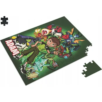 Obraz PUZZLE Personalizované BEN TEN 10 POHÁDKA ANIME Dárek 252 KUSŮ A3 #2