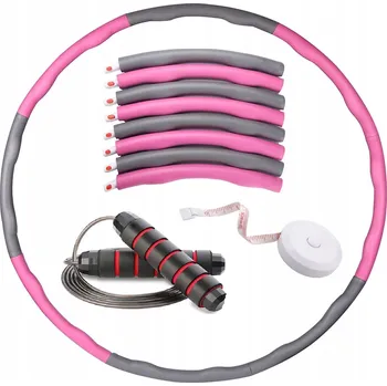 Obraz Hula hoop s výstupky LEILA 95 cm růžové