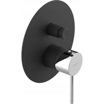 Vodovodní baterie Sprchová baterie Sapho ULTRAMIX černá