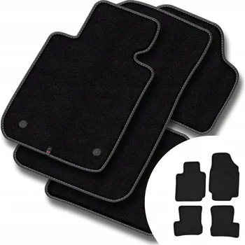 autokoberec Velurové autokoberce Motos 4 ks