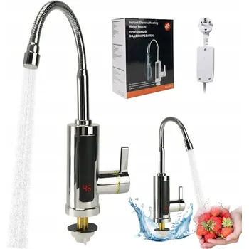 Bojler LCD PRŮTOKOVÝ OHŘÍVAČ ELEKTRICKÝ VODY BATERIE NAD UMYVADLO