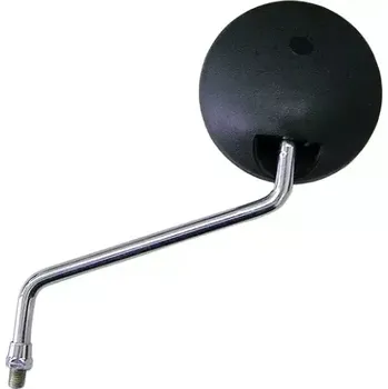 Zrcátko pro motocykl QTECH plastové zpětné zrcátko (pravý závit M10, průměr 106 mm), Q-TECH, L