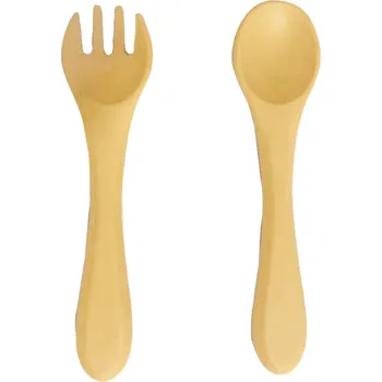 Příbor Dětský silikonový příbor KITCHISIMO baby 2ks