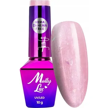 Přípravek na nehty Molly Lac Hybridní lak 10 ml - Č. 706 Wedding Mermaid