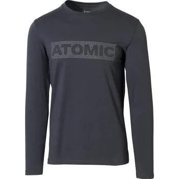 Pánské tričko triko unisex dlouhé ATOMIC ALPS LS T-SHIRT dark denim