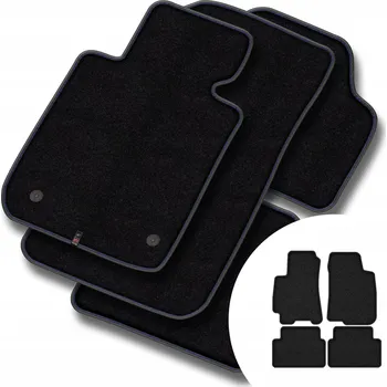 autokoberec Velurové autokoberce Motos 4 ks