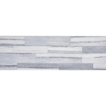 Obklad Mozaika WzorcowniaStudio 60 x 15,2 cm, odstíny šedé a stříbrná