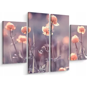 Obraz Čtyřdílný obraz Polní ROSTLINY Příroda 3D 200x150